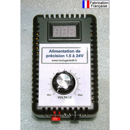 Alimentation de précision 1.5 à 24Volts.