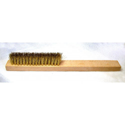 Brosse à fils de laiton.
