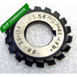 Fraise module pour taillage roues et pignons.
