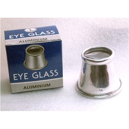 Loupe aluminium grossissement 3x.