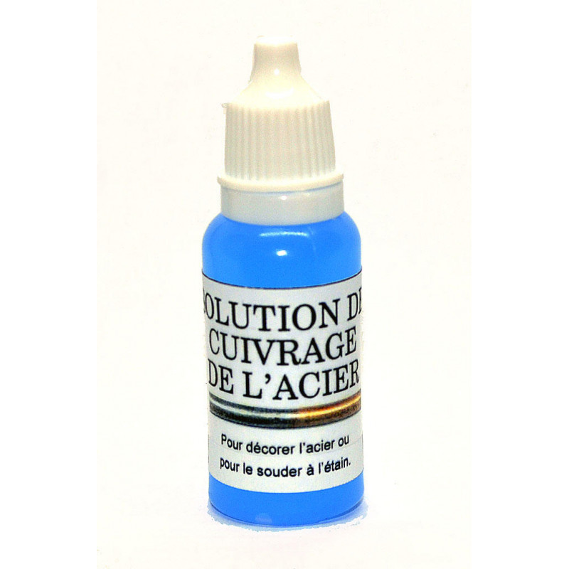 Produit de cuivrage de l'acier.