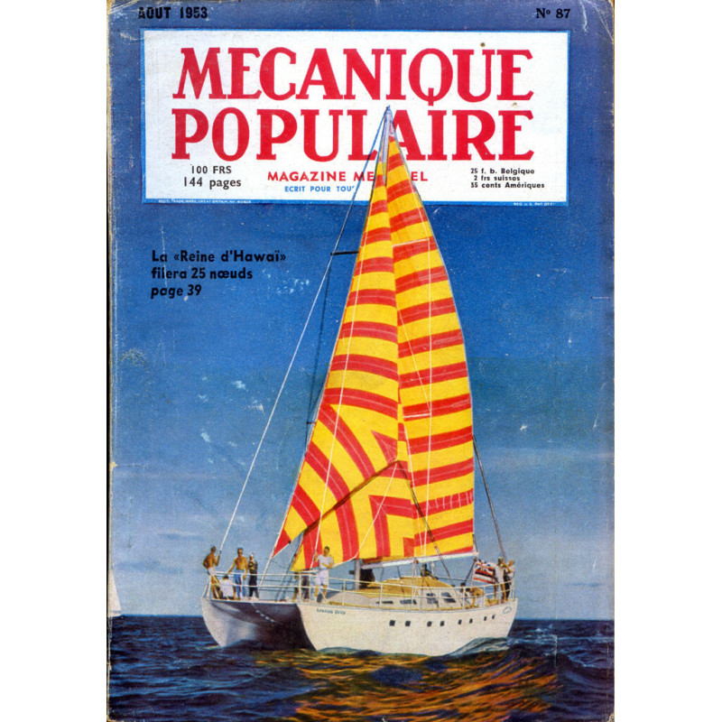 Mécanique Populaire 1953-08 N87