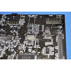 Carte son SoundBlaster Live d'occasion