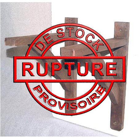 Potence en bois pour Comtoise.