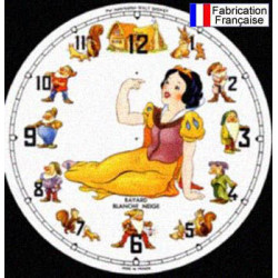 Cadran Bayard animé Blanche-Neige