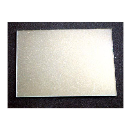 Verre de forme No.5 75x53mm plat