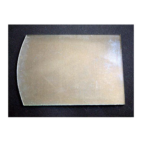 Verre de forme No.3 97x77mm plat