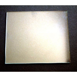 Verre de forme No.6 72x61mm plat