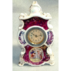 Pendulette faïence Victoria