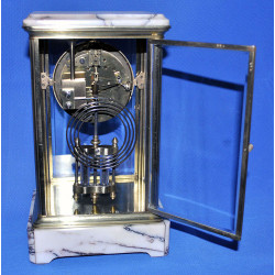 Pendule 4 glaces signée Venot Frères à balancier mercure.