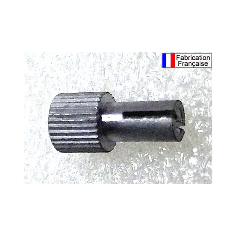 Bouton fendu pour réveils Japy Cadet