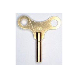 Clef en laiton No.6 à carré de 3.75mm