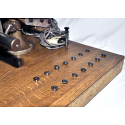 Tour d'horloger 8mm révisé sur socle.