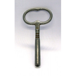 Clef de pendule à mouvement de Paris No.6 à carré de 3.60mm