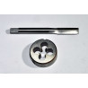 Taraud et filière pour tour horloger 8mm.