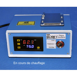 Plaque chauffante programmable.