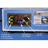 Plaque chauffante programmable.