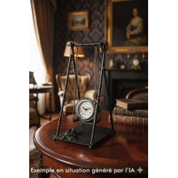 Originale pendule balançoire