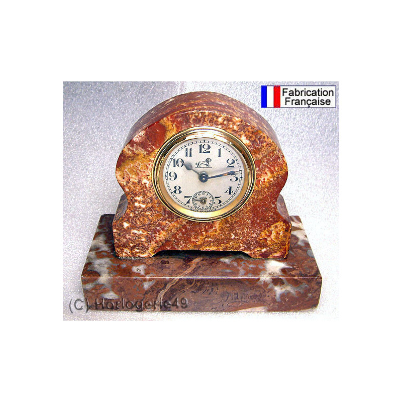 Réveil Bayard Duverdrey en marbre