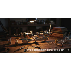 Tour d'horloger 8mm Boley Reform révisé.