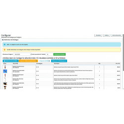 Module Prestashop v8.x Export catégories CSV DOC HTML PDF