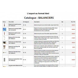 Module Prestashop v8.x Export catégories CSV DOC HTML PDF