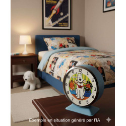Réveil animé Bayard Tintin et Milou.
