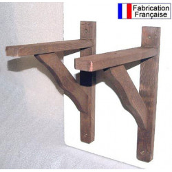 Potence en bois pour Comtoise.