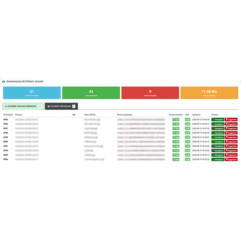 Module Prestashop v8.x plugin Produits virtuels