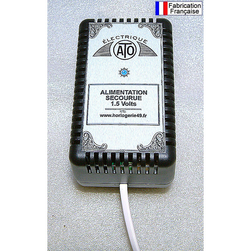 Alimentation sauvegardée 1.5V pour pendules ATO