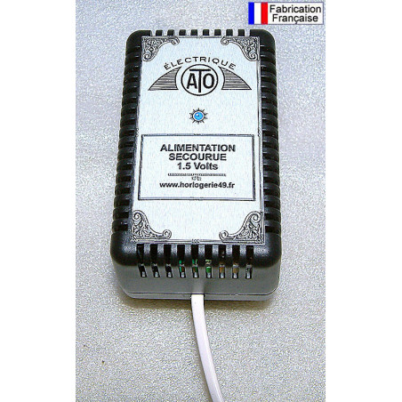 Alimentation sauvegardée 1.5V pour pendules ATO