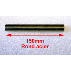 Rond acier pour usinage et fabrication de pièces.