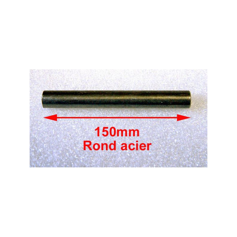 Rond acier pour usinage et fabrication de pièces.