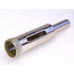 Fraise cloche diamantée 12mm pour perçage verre et cadrans