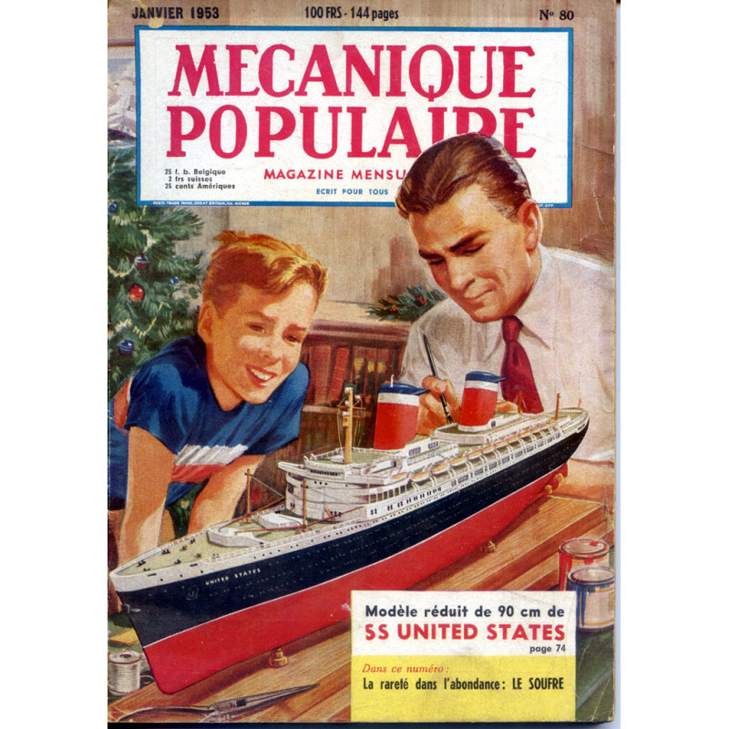Mécanique Populaire 1953-01 N80