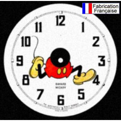 Cadran de remplacement pour réveil Bayard animé Mickey No.1