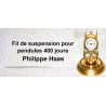 Fil de suspension pour pendule 400 jours Philippe Haas