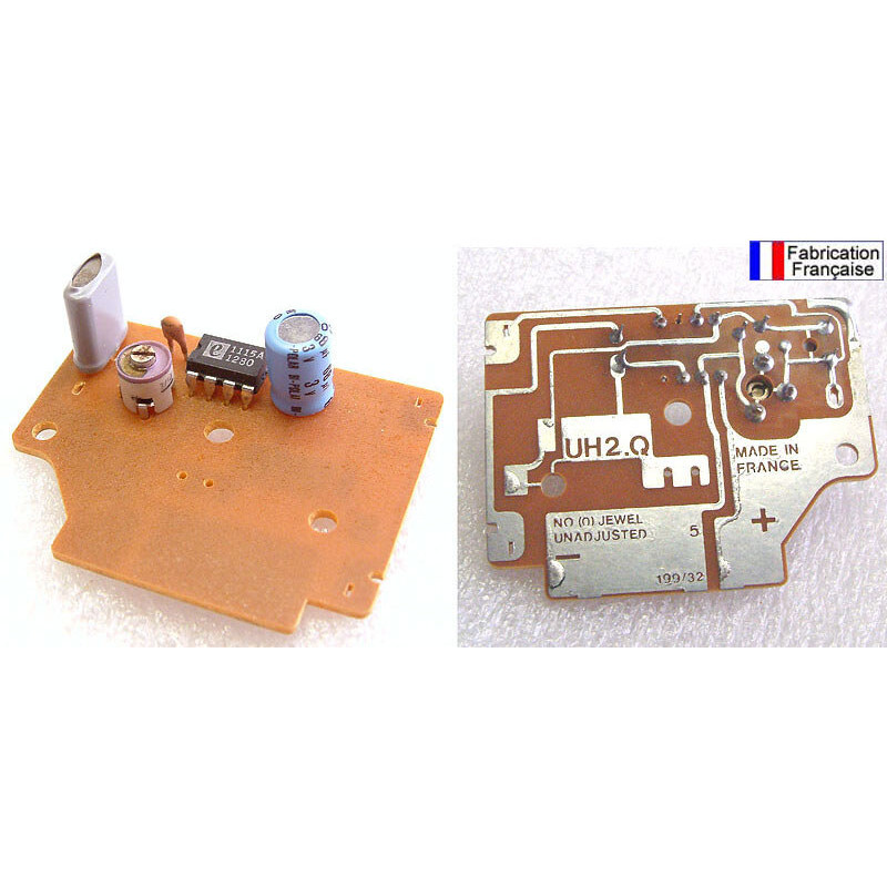 Circuit électronique quartz UH2Q pour pendule Vedette