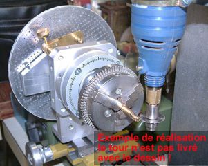 Grand diviseur pour tour mécanique